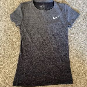 Never worn Nike gray and black athletic shirt!